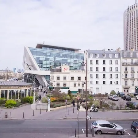 New Le Débarcadère 4 People Near Palais Congrès Appartamento Parigi